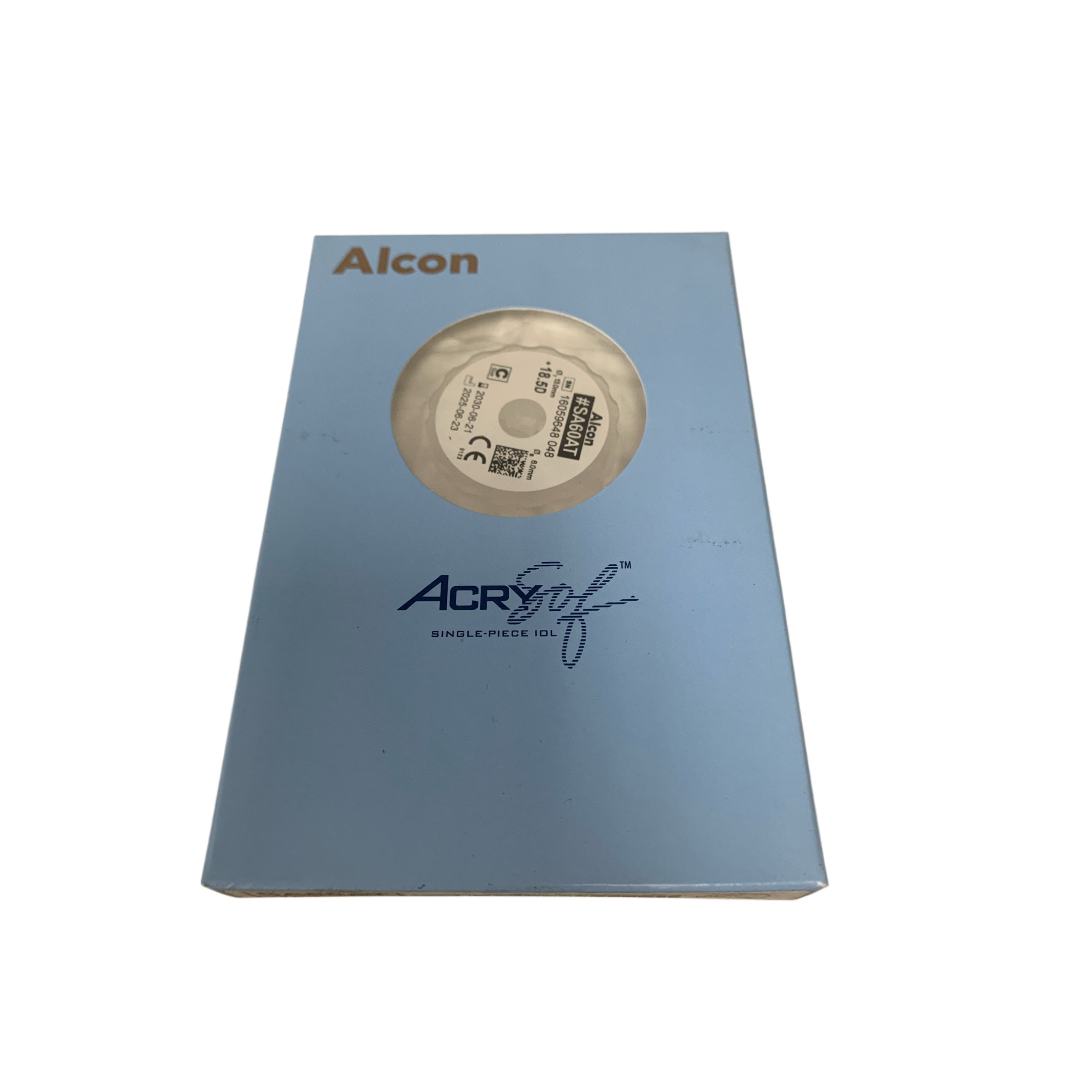 or Sale ALCON SA60AT +18.5D, C Size ,AcrySof™ Single-Piece IOLEXP 2030-06