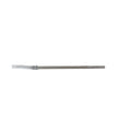 AMBLER REF 6773E Koch nucleus spatula 4 5/8'',slightly curved, 1.0mm wide duckbill-shaped tip, round handle