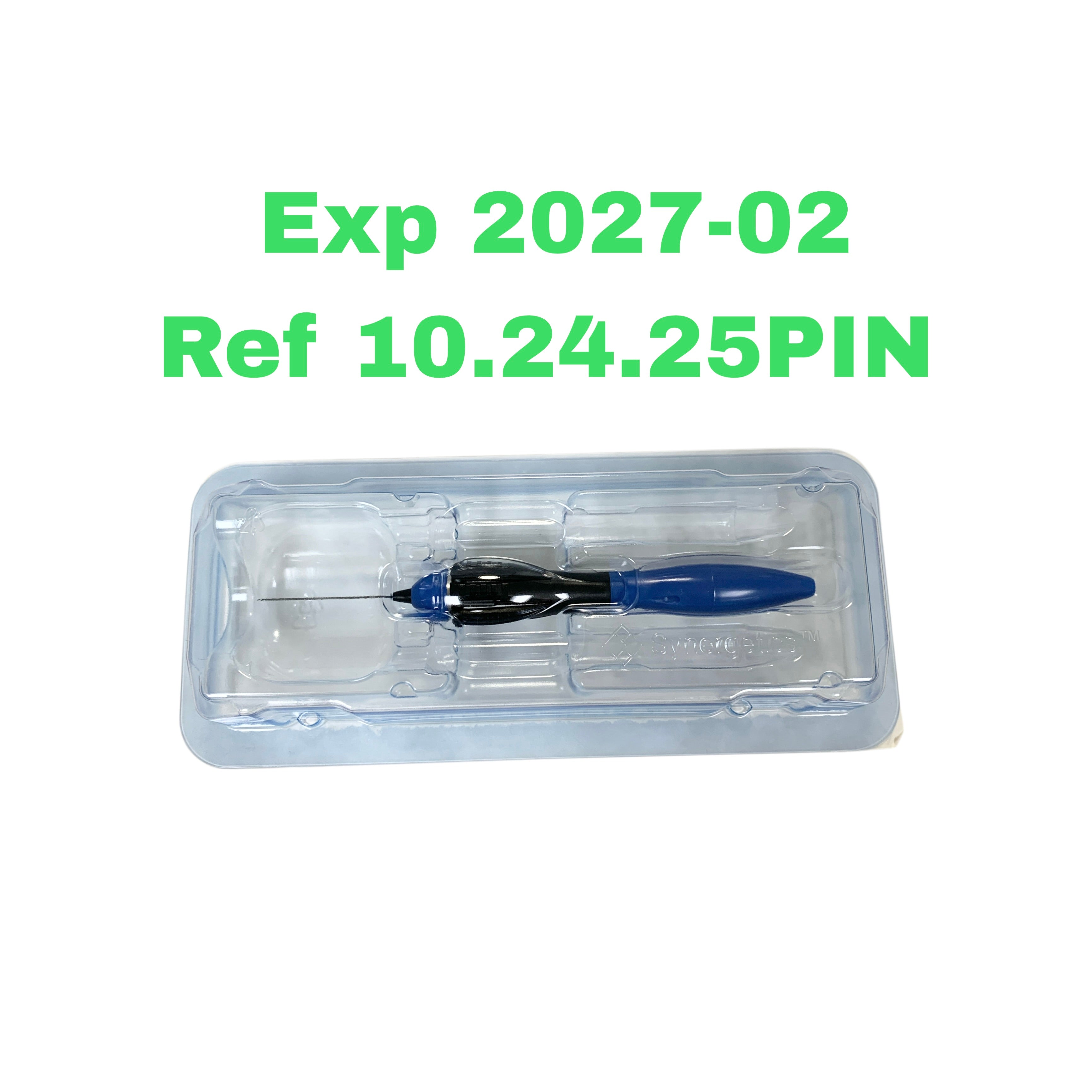 SYNERGETICS REF 10.24.25PIN Pinnacle 360 25ga Vertical Scissors, EXP.2027-02
