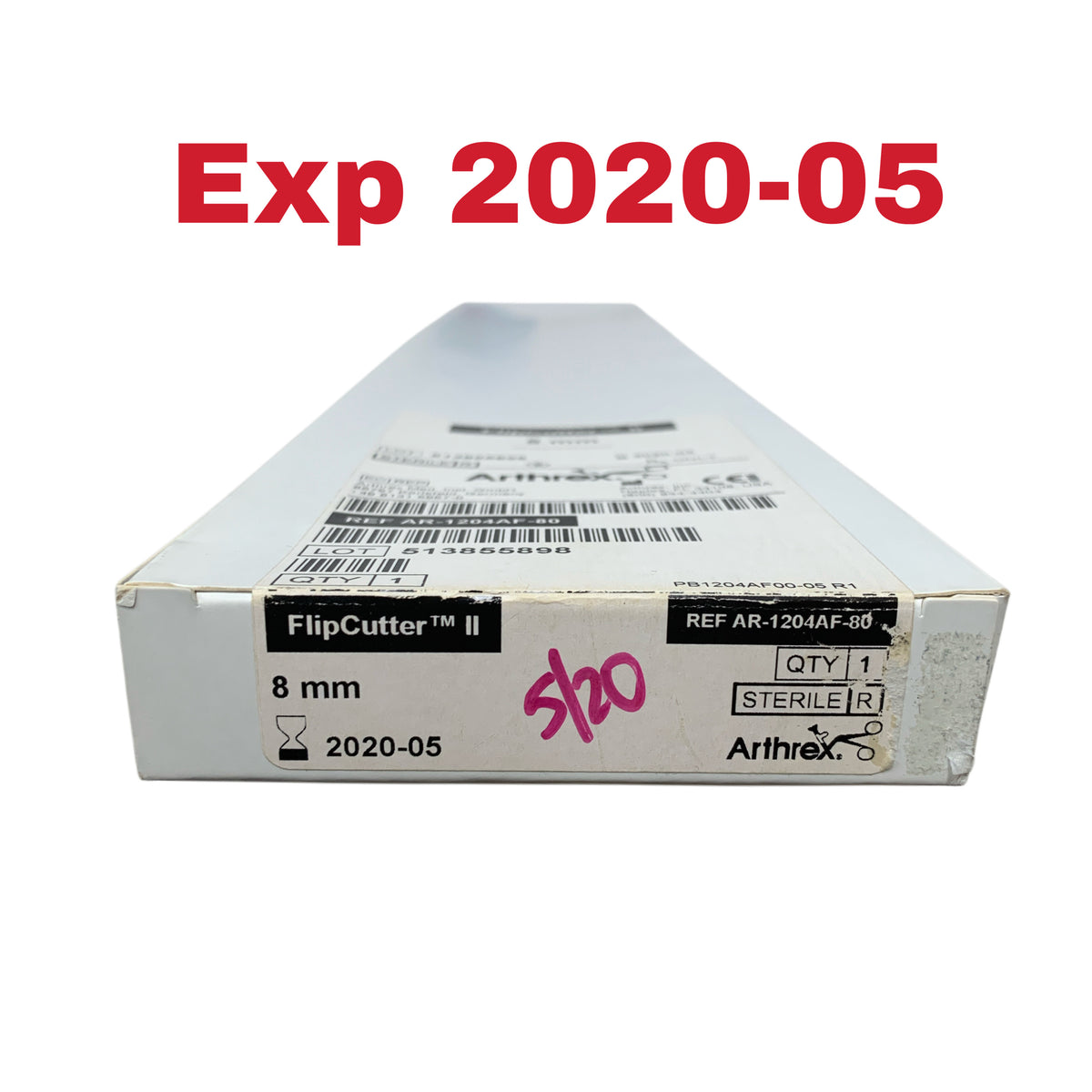 ARTHREX AR-1204AF-80 FlipCutter II 8 mm Exp 2020 05
