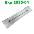 BRASSELER USA KM169-19-96S Steinmann Pin Single Trocar Threaded 3.6 mm .141" 228 mm 9.0" Exp 2030 04
