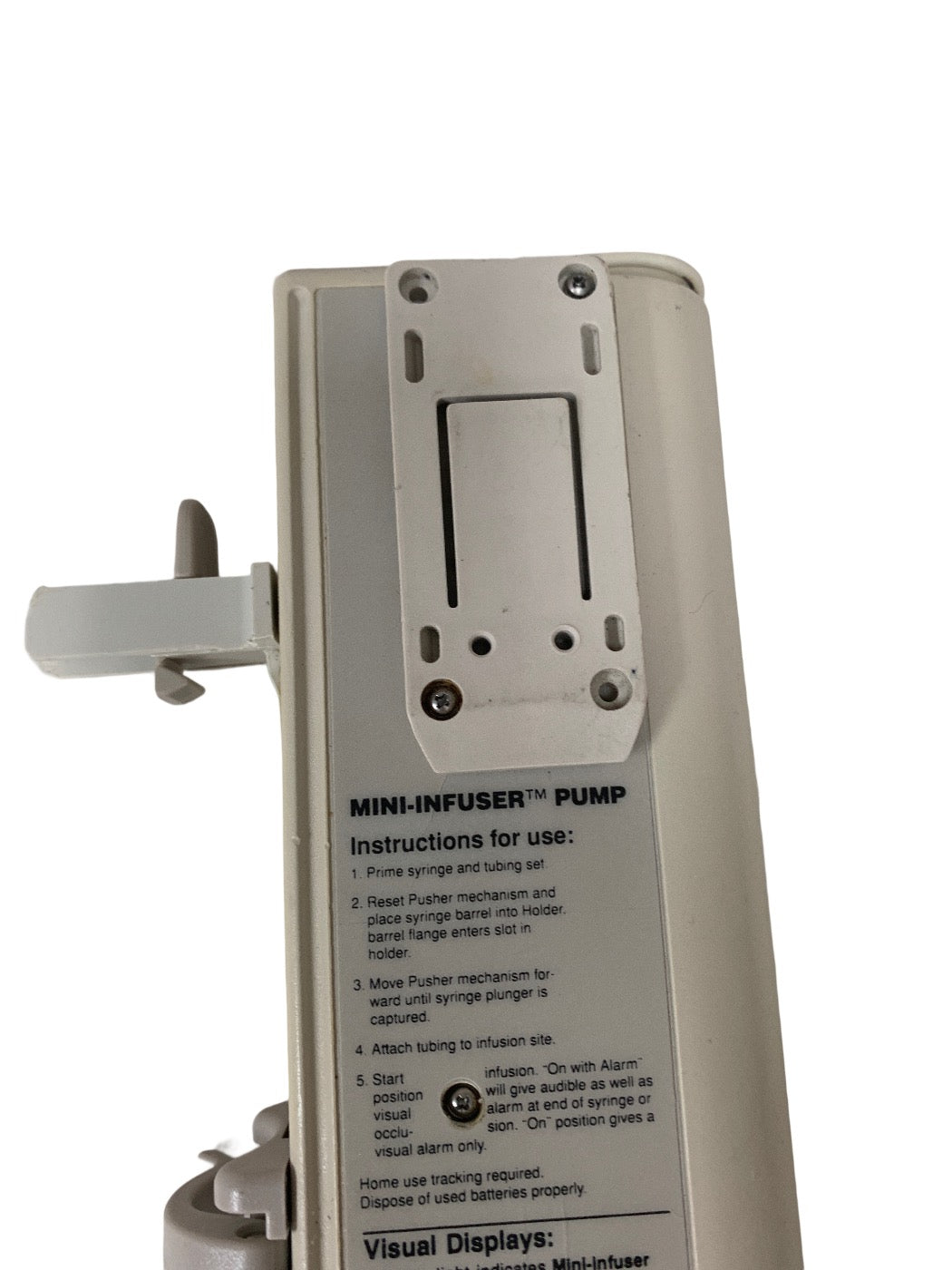 BAXTER MINI-INFUSER 150XL SYRINGE INFUSION PUMP