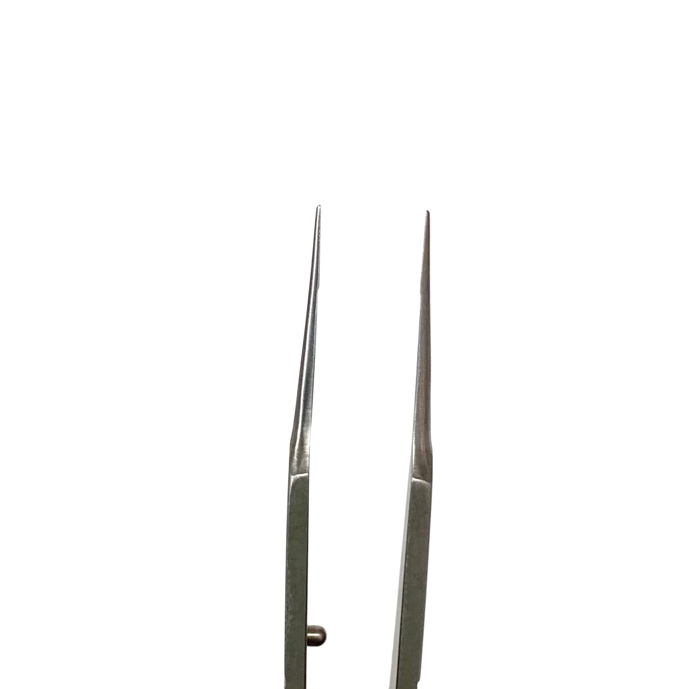 AMBLER REF 2288E MacGregor conjunctival forceps 4 3/8'',straight shafts, 5.5mm tying platform, 1.0mm cross-serrated tips, wide flat handle