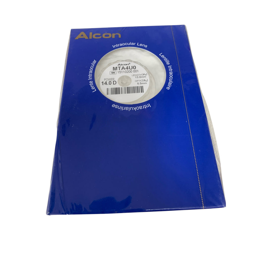 ALCON REF MTA4U0 Intraocular Lens Power 14.0 D Length 13.0mm Optic 5.5mm EXP 2025 12