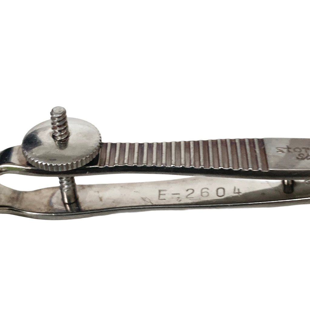 STORZ REF E2604 Francis Chalazion Forceps 17mm wide lower plate 3.8" Instrument