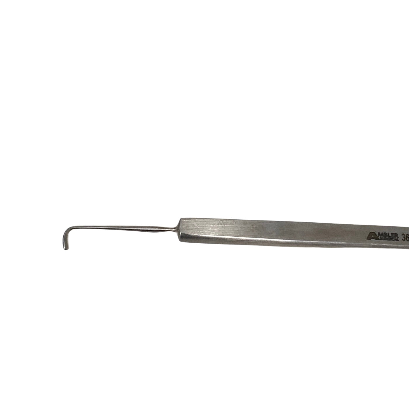 AMBLER REF 3675E Stevens tenotomy hook 4 3/4'',curved, 6.0mm blunt hook, flat handle