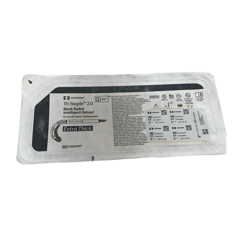 COVIDIEN REF SIGRADXT Tri-Staple 2.0 Black Radial Intelligent Reload Extra Thick For Signia Stapling System, Exp.2027/06