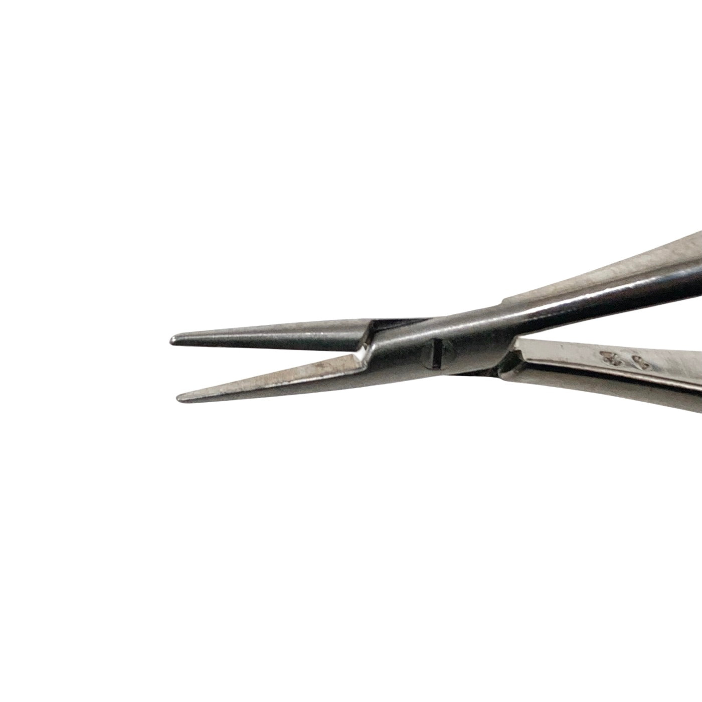 AMBLER REF 4403E Castroviejo needle holder 5 1/8'',delicate, straight, 9.0mm jaws, wide flat handle, with lock