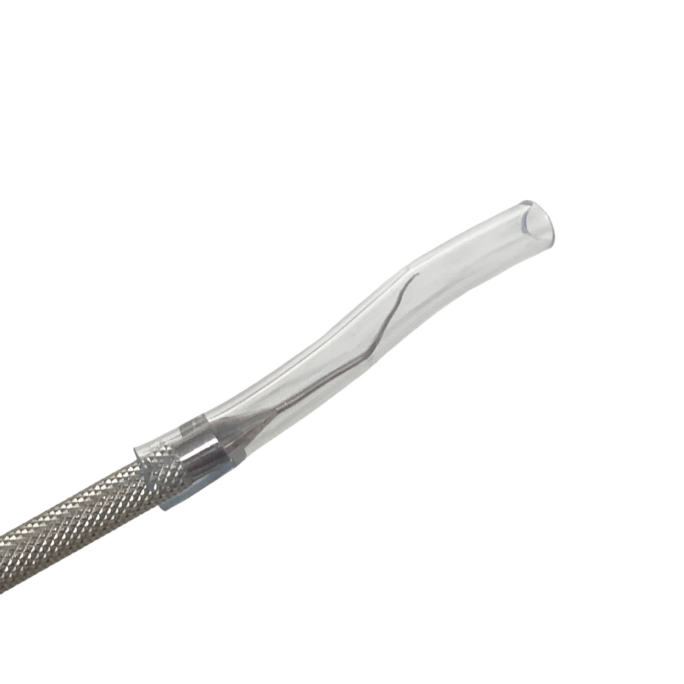 AMBLER REF 9263E Sinskey lens manipulating hook 4 3/8'',angled shaft, 10.0mm from bend to tip, 0.25mm diameter blunt tip, round handle