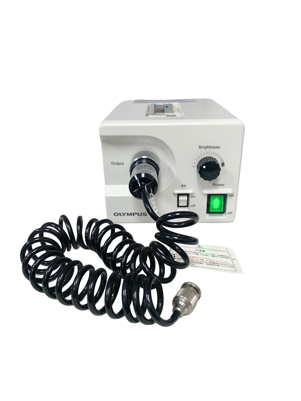 OLYMPUS HALOGEN LIGHT SOURCE MODEL CLK-4 WITH LEAKAGE TESTER