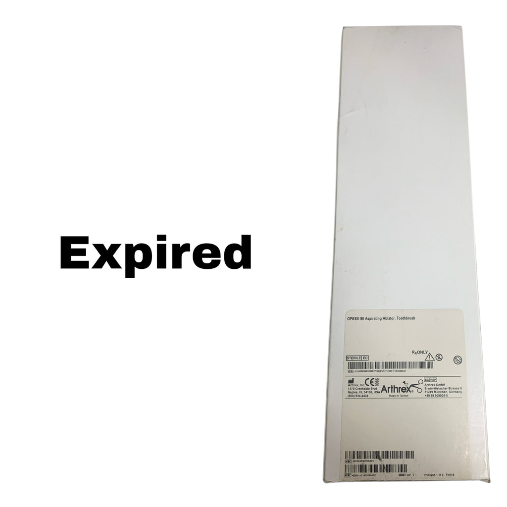 ARTHREX AR-9705A-90 OPES 90 Aspirating Ablator Toothbrush EXP 2019 12