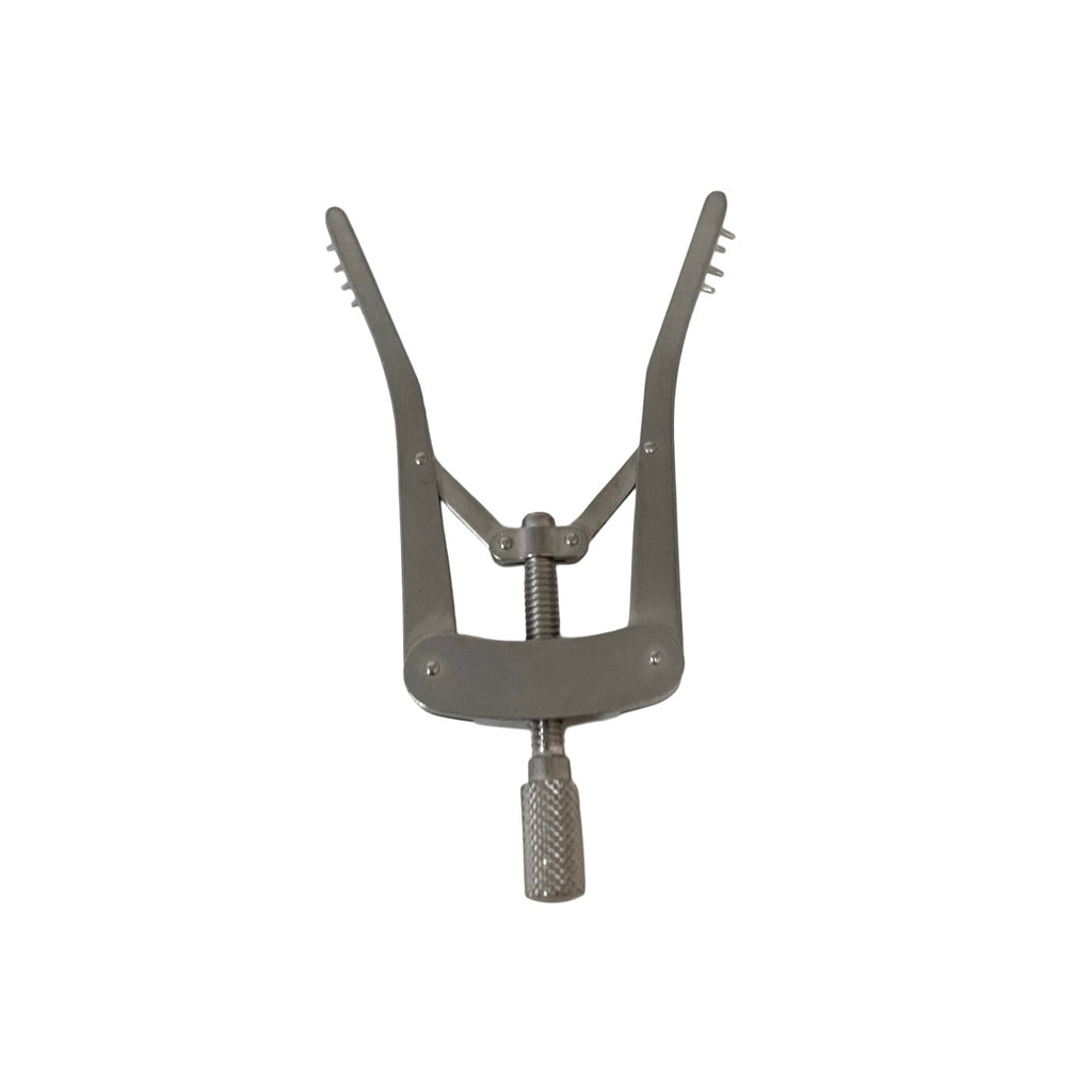 AESCULAP REF BV010R ALM Retractor (self-retaining), 70 mm (2 3/4"), 4 x 4 prongs, jaw depth: 5 mm, jaw width: 7 mm, semi-sharp