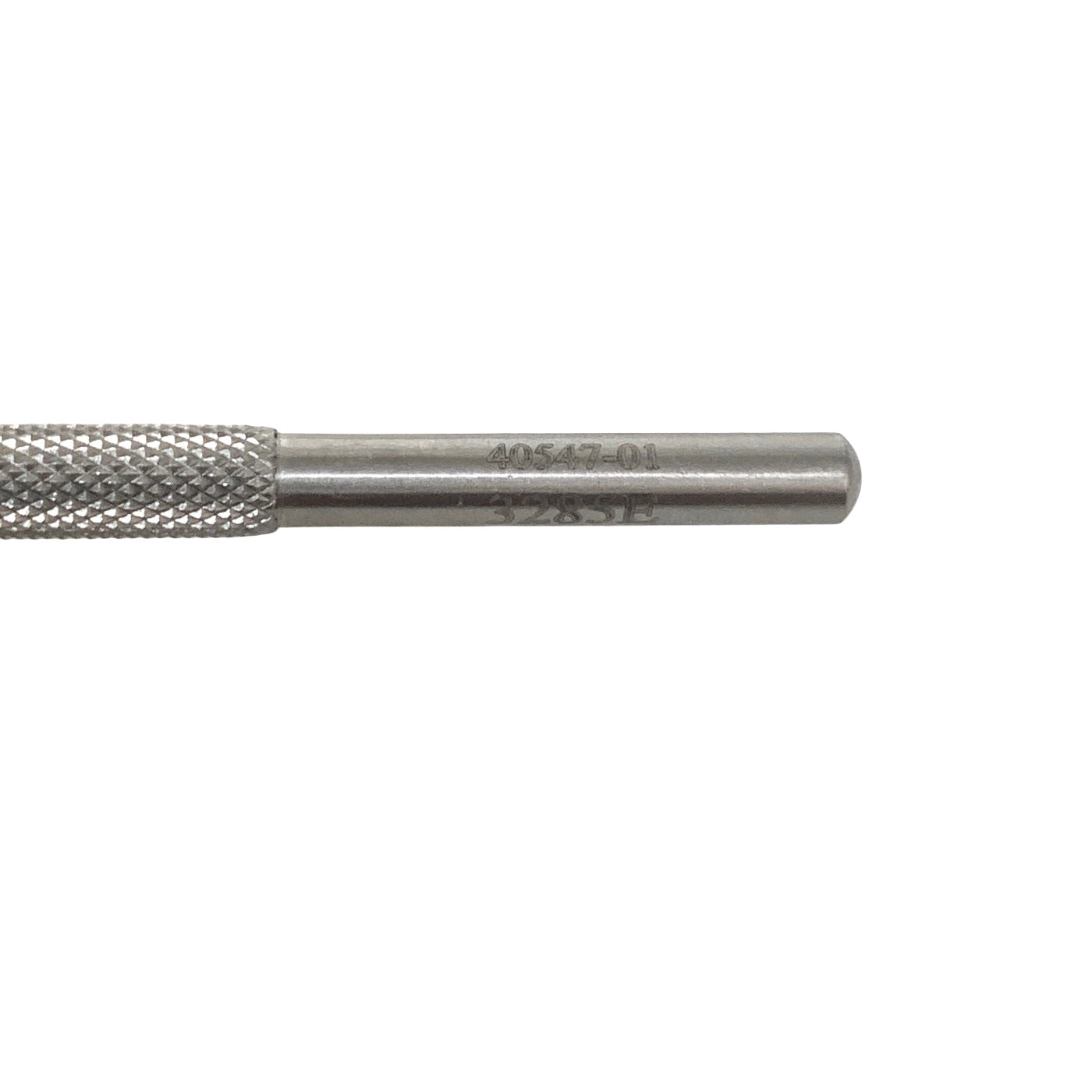 AMBLER REF 3285E Bechert nucleus rotator 4 7/8'',angled shaft, 7.0mm from bend to tip, horizontal y-shaped rotator tip, round handle