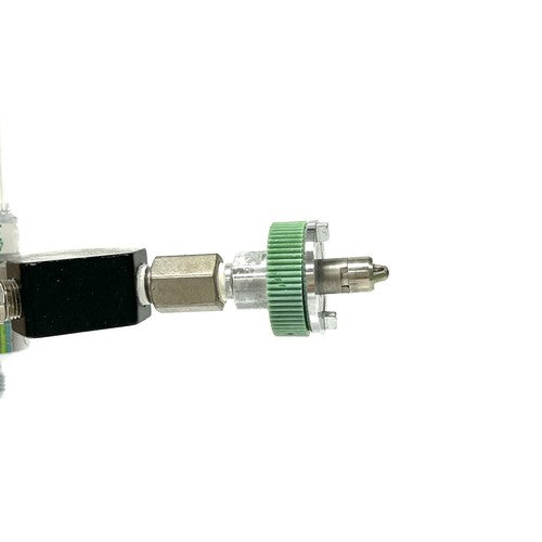 Precision Medical Dual O2 Flowmeter, Model 1MFA, w/ Y Block Assembly