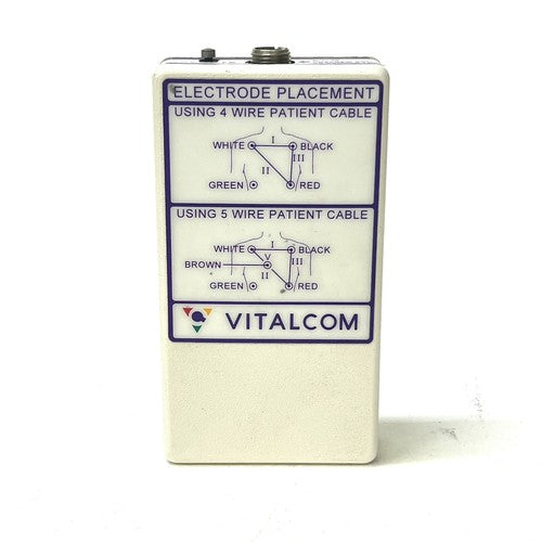 Vitalcom V-Pak Digital Transmitter DT4000 w/ 3 Lead ECG Cable