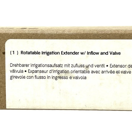 DYONICS REF 7210224, Rotatable Irrigation Extender w/ Inflow and Valve