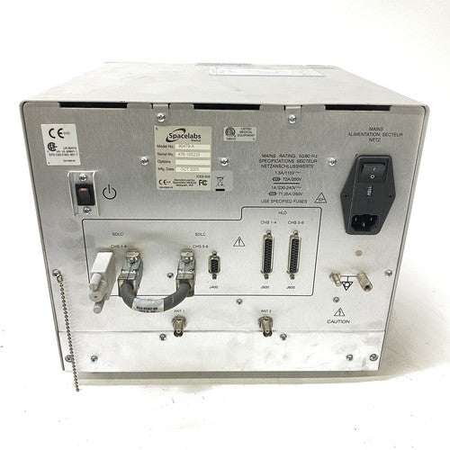 Spacelabs 90479-A Telemetry Monitor With 8 90478 Modules