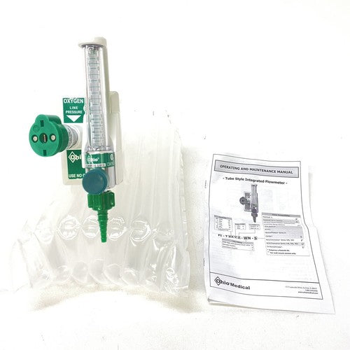 Ohio Medical Oxygen Integrated Flowmeter O2 Flowmeter FI-T15UO-ON-E