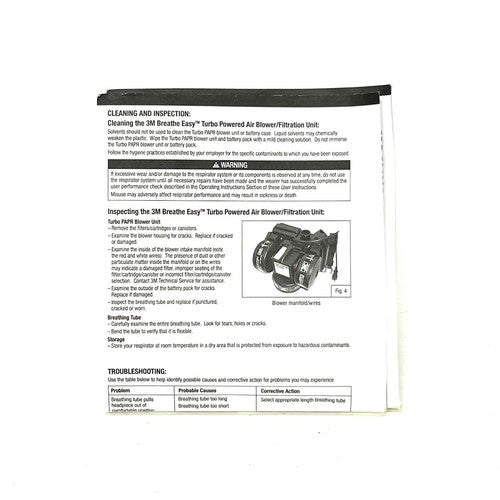 3M PAPR & Supplied Air (SAR) Complete System Kit As Pictured 7100096482
