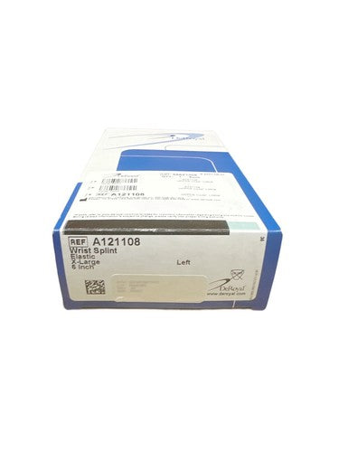 Deroyal REF A121108 Wrist Splint Elastic X-Large 6 Inch Left