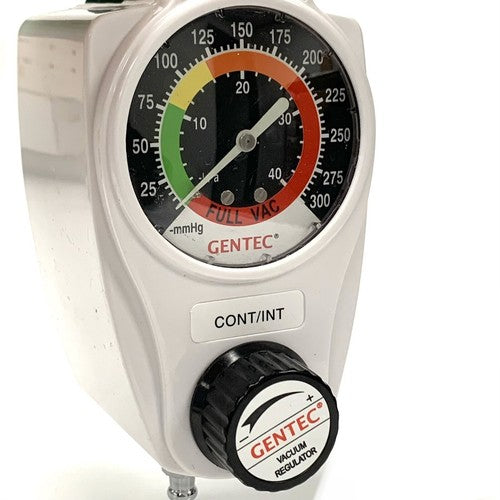 Gentec Model 881VR-300-PB-D, Intermittent Vaccum Regulator, 0-300 mmHg