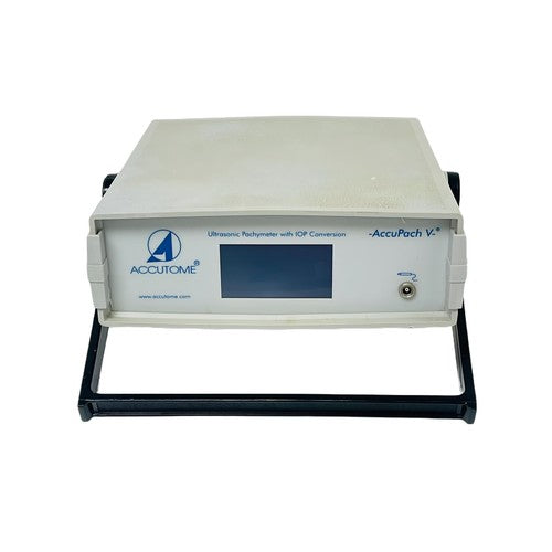 Accutome REF 24-5000 AccuPach V Ultrasonic Pachymeter with IOP Conversion