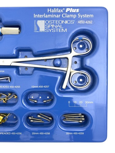 Halifax Plus Interlaminar Clamp System REF 4850-4262 Osteonics Spinal System
