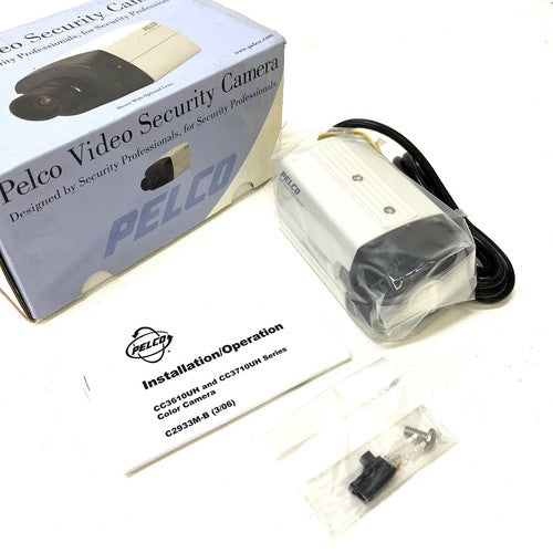 PELCO CC3610UH-7 CCTV Color Video Surveillance Camera