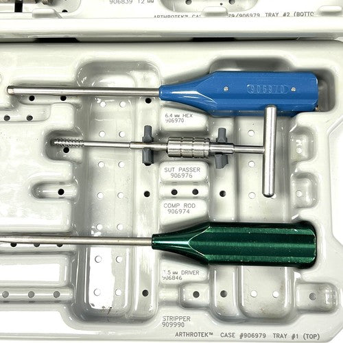 Arthrotek Tunneloc Bone Mulch Screw w/ U-Drill Guide System, 12 Instruments Set