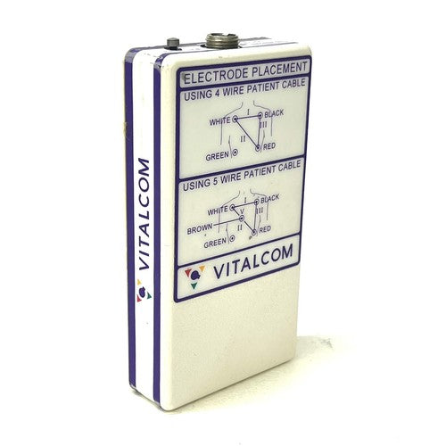 Vitalcom V-Pak Digital Transmitter DT4000 w/ 3 Lead ECG Cable