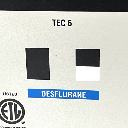 Datex-Ohmeda Tec 6, Desflurane Vaporizer