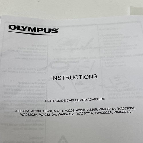 Olympus WA00331A Light Guide Adapter For Telescope