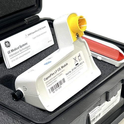 GE REF 2013427-001 CapnoFlex LF Module New w/ Case