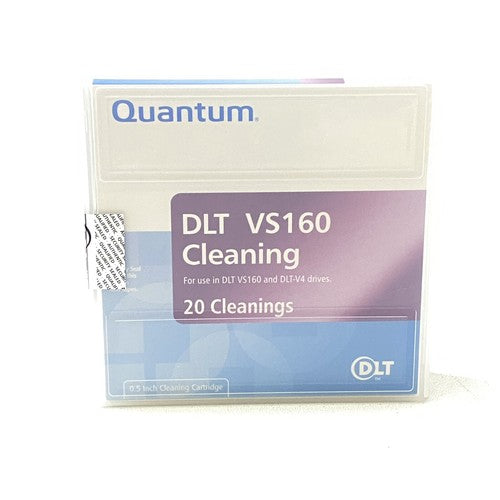 Quantum DLT-VS160 Cleaning Tape 0.5 Inch Cleaning Cartridge 20 Cleanings