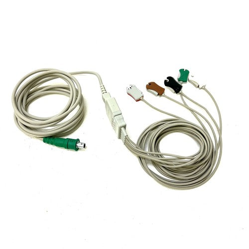 Schiller REF 2.410330 Trunk Cable w/ 2.410316, 5 Lead ECG Cable