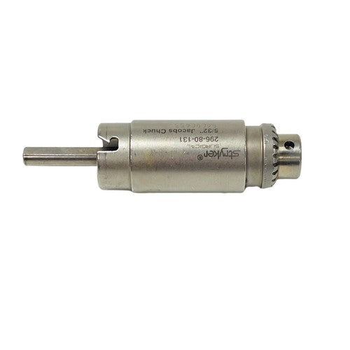 The Stryker 296-80-131 Jacob's Chuck 5/32" surgical hand piece attachment