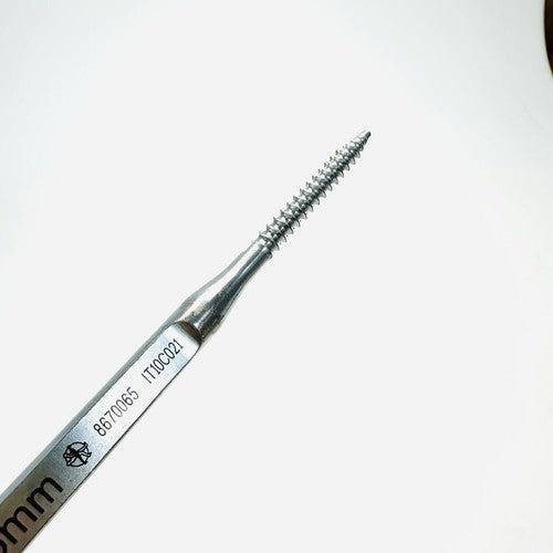 Medtronic 8670065 Self Drilling Tap 6.5mm (Cannulated Tap) Instrument