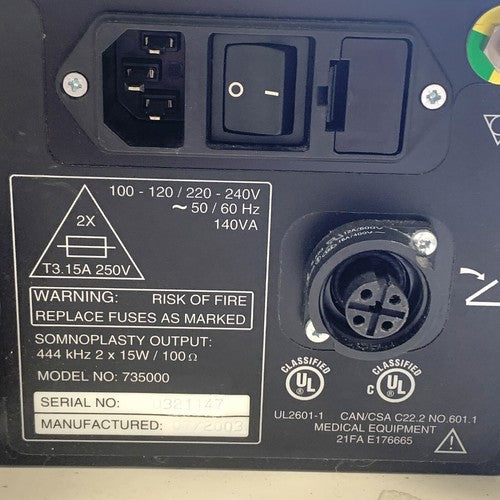 Gyrus Acmi REF 735000, Somnoplasty Workstation w/ Footswitch