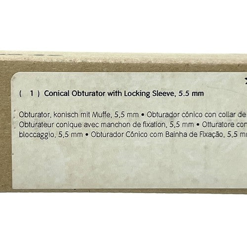Smith & Nephew REF 72200013, Conical Obturator with Locking Sleeve, 5.5 mm