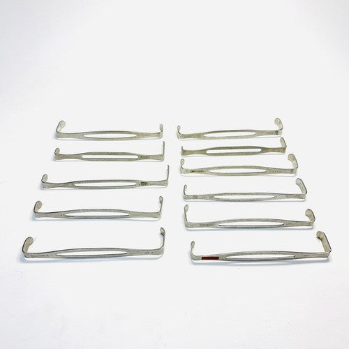 AESCULAP / Konig & others Parker-Langenbeck Retractor Double Ended ( Lot Of 11)