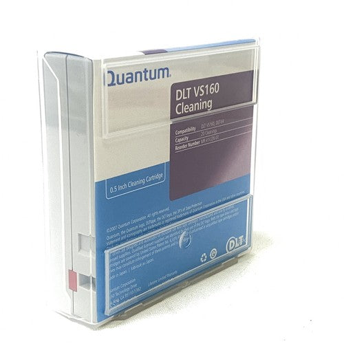 Quantum DLT-VS160 Cleaning Tape 0.5 Inch Cleaning Cartridge 20 Cleanings