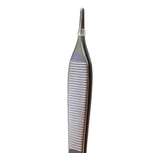 V Mueller REF NL1410, Adson Dressing Forceps, Serrated Tips, 12.1cm