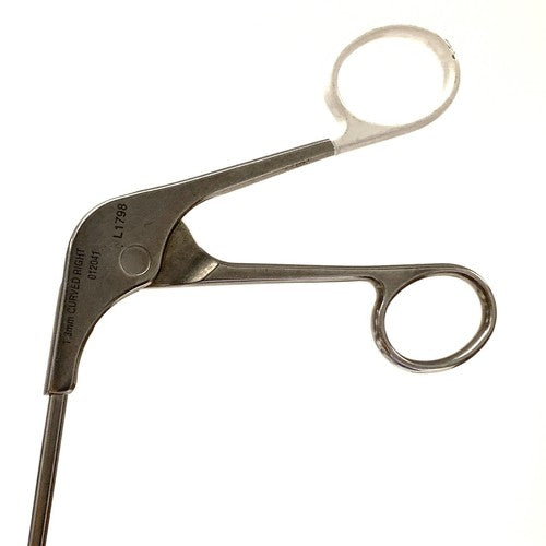 Acufex REF 012041, 1.3mm Right Curved Linear Punch Forceps