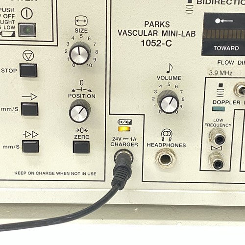 Parks Vascular Mini-Lab Model 1052-C w/ 1 Probe
