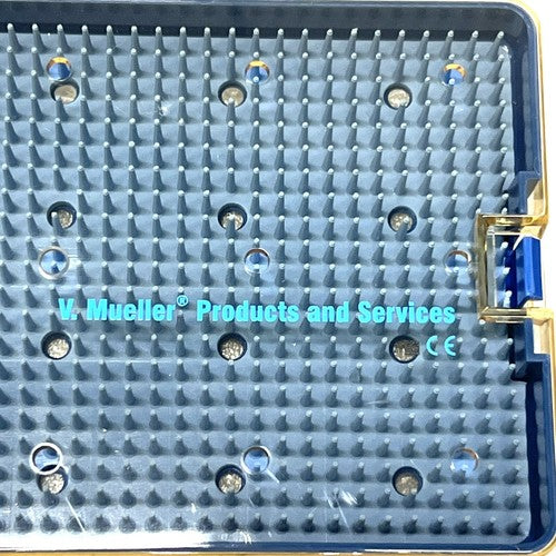 V. Mueller REF SU2990-080 Microsurgical Instrument Tray Base, Lid, & Mat
