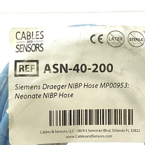 Siemens Drager NIBP Hose Neonate Hose Lot Of 2