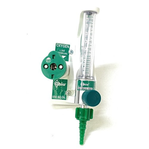 Ohio Medical Oxygen Integrated Flowmeter O2 Flowmeter FI-T15UO-ON-E