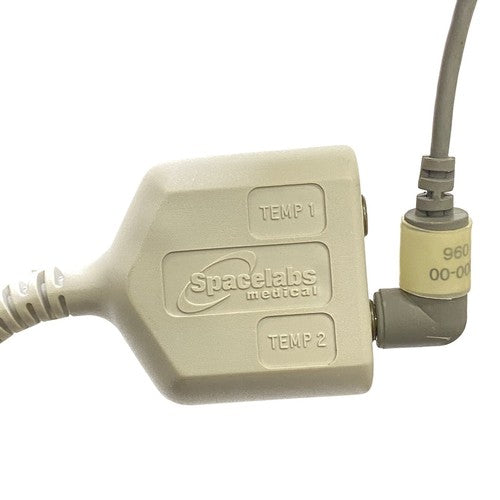 Spacelabs Tru-link 700-0031-00 Dual Temp Cable w/ 700-4000-00 Temperature Probe