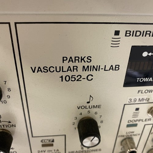 Parks Vascular Mini-Lab Model 1052-C w/ 1 Probe