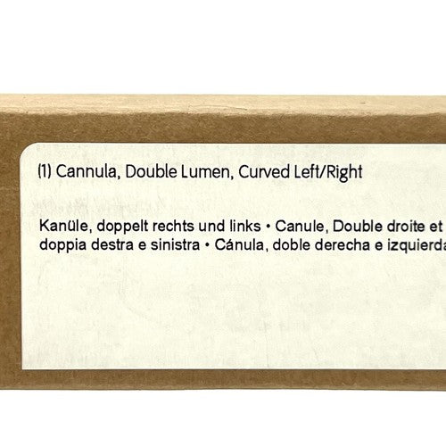 ACUFEX REF 012604 Cannula, Double Lumen, Curved Left/Right